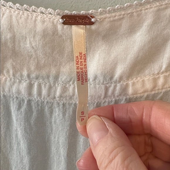 Free People white slip dress - Picture 2 of 6